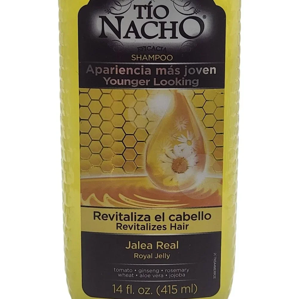 Tio‎ Nacho Younger Looking Revitalizing Shampoo 14 fl oz with Royal Jelly Jojoba